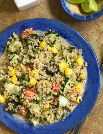 Colorful Quinoa and Vegetable Salad