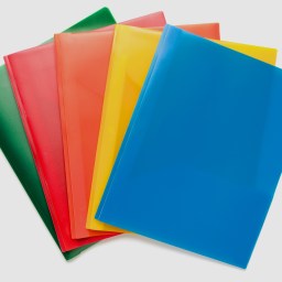 Plastic file folders
